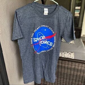 Space Force T-shirt. Make the Galaxy Great Again. Size M